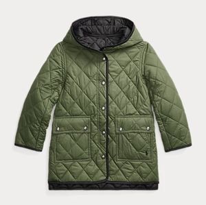 NWT Polo Ralph Lauren Reversible Water Repellent Quilted Barn Jacket